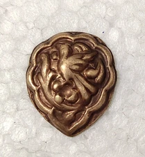 Vintage Bronze Jewelry Die Mold/Mould India Hand Engraved For Jewellery Making