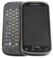 Motorola Cliq 2 II MB611 - Gray and Black ( T-Mobile ) Very Rare Blur Smartphone