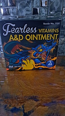 Tattoo Vitamins A&D Ointment without Lanolin, 5 g packet,144 per Box #1151 &