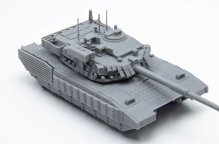3D Printed 1/87 Modern North Korea Abrams Tianma 2 Main Battle