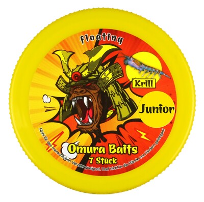 FTM Oumura Baits Pongo Junior Knoblauch Krill Gummiköder Hooks Forelle Fishing T