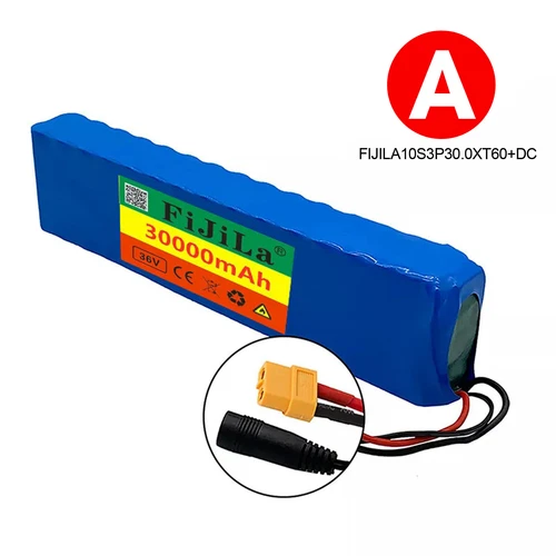 30000mAh 36V 10S3P Li-ion Battery Multi Plug Rechargeable For Motorcycle Scooter - Picture 17 of 20