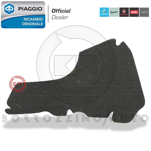 Originaler Kompletter Luftfilter Schwamm Piaggio Liberty 125 1998 > 2000-image