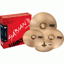 Sabian B8X PERFORMANCE SET PLUS w/ Free 18" Thin Crash 14/16/18/20 NEW 