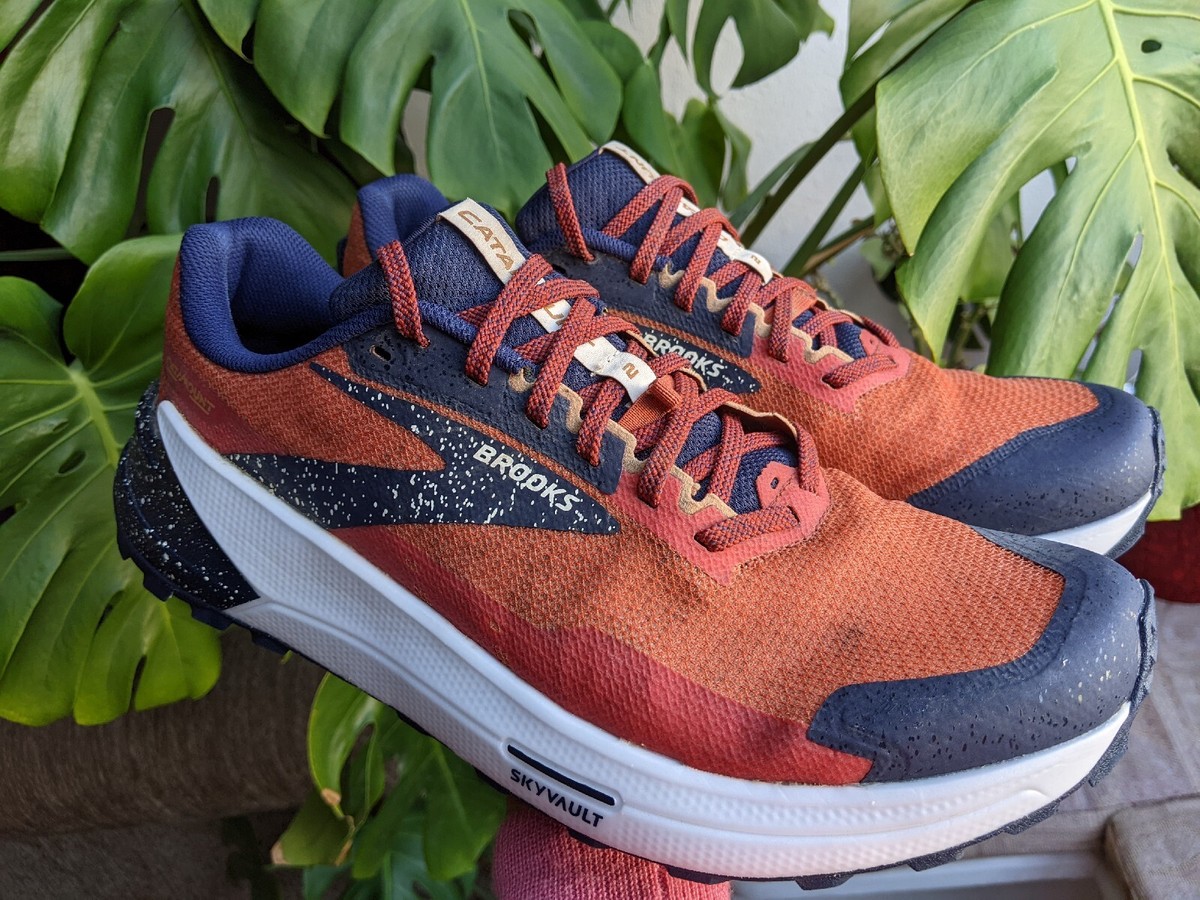 Brooks Herren Catamount 1103991D269 Orange Laufschuhe Turnschuhe