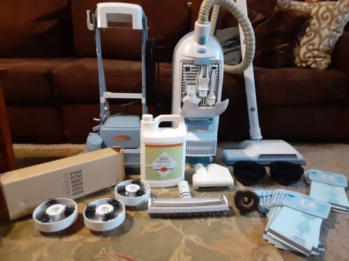 Electrolux Guardian Canister Vacuum Cleaner LUX Powerhead Hose & Carpet Cleaner - 第 1/11 張圖片