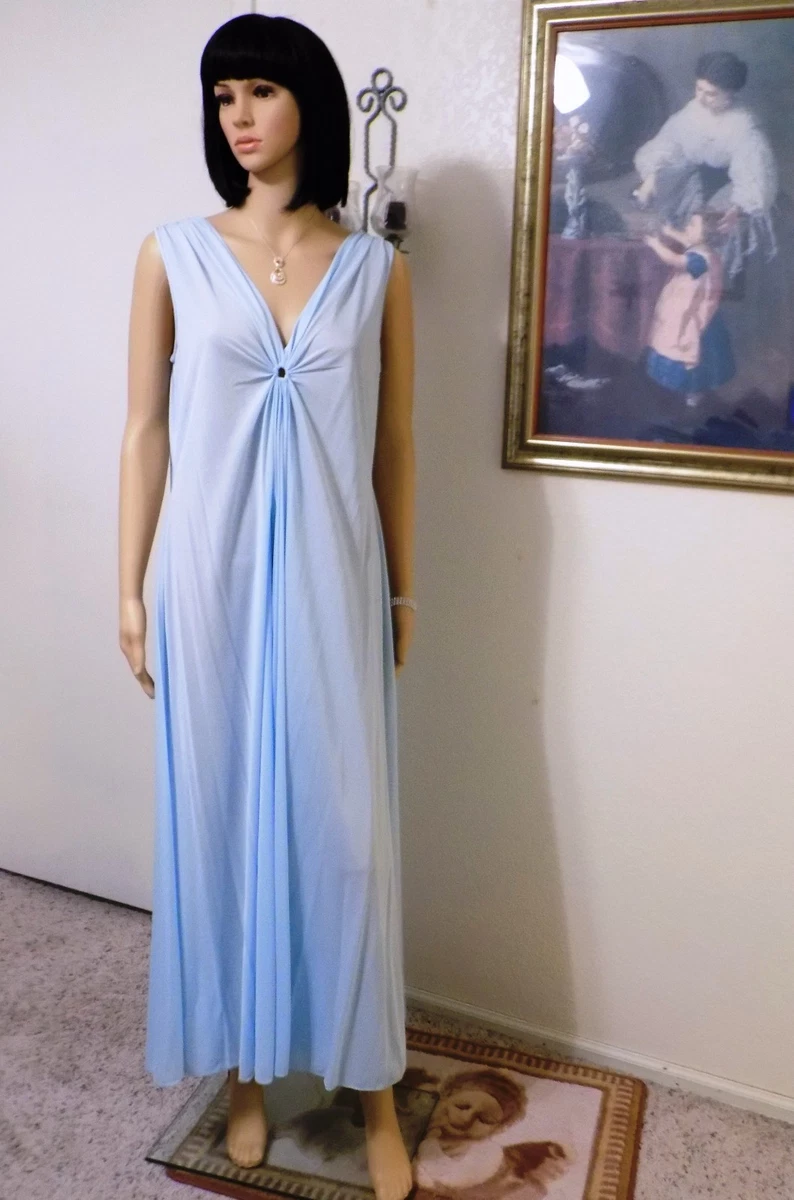 Baby blue nightgown deals