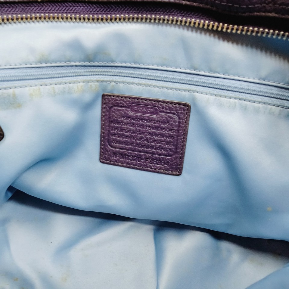 NO TARIFF Coach Hand Bag 5 set Brown Leather 4606465 | eBay