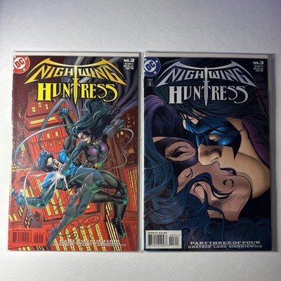 Nightwing & Huntress #2-3 VF/NM.  DC Comics 1998.   Part Of 4 Comic Series.