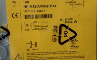 New Turck Proximity Switch NI4-M12-AP6X-H1141 tx