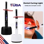 Dental 1S Cordless LED Cure Curing Light Lamp 2500mw 5W Resin Cure 2Colors
