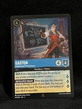 Gaston - Intellectual Powerhouse 147/204 Rare Foil Holo Disney Lorcana TCG