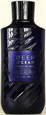 Bath  Body Works Men's DEEP OCEAN 3-1 Body Wash Shower Gel 10oz