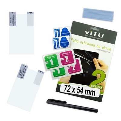 2 x Schutzfolie für Smartwatch 72 x 54 mm 7,2 x 5,4 cm 3,5'' VITU