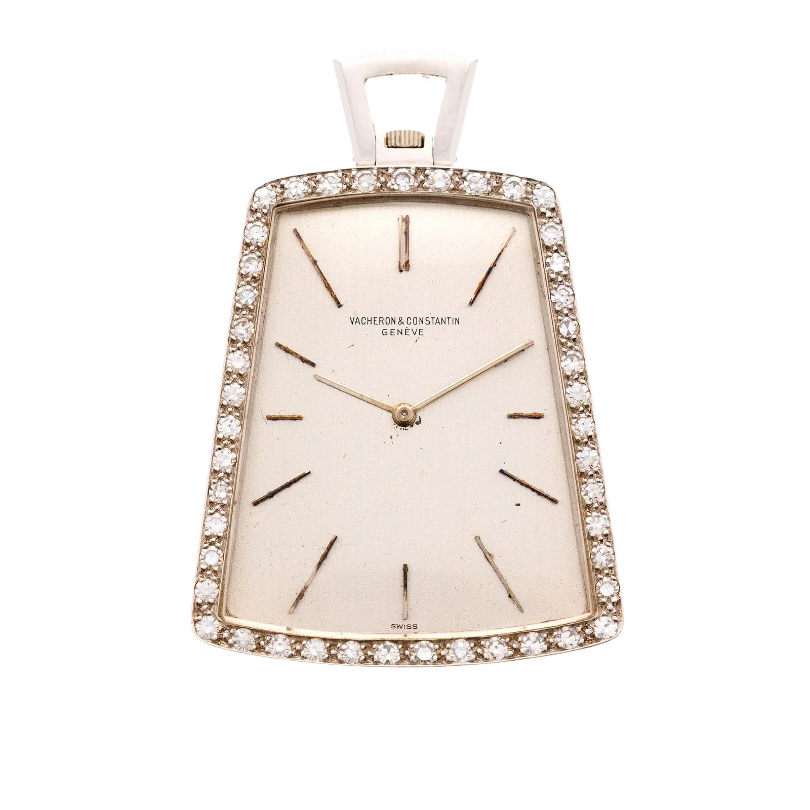 Vacheron Constantin — Vacheron Constantin White Gold Pocket Watch