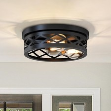 Image of LVWIT Black Spot Ceiling Lights,3 Way Kitchen Ceiling Light Fitting with E27