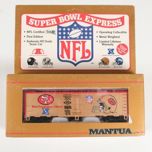 Mantua San Francisco 49ers NFL Super Bowl Express Box Car 733901 Primera Edición A | Zustand: New