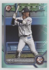 2022 Bowman NPB Nippon Professional Baseball Prospects Aqua Takeru Furuichi 00cp