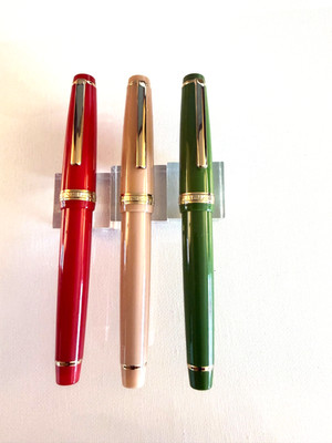 One New Jinhao fountain pen w FINE or EX Fine nib. Twist converter  Choose color