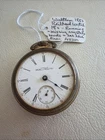 Antique Waltham 18s Railroad Pocket Watch  For Repair