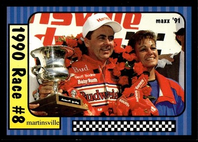 1990 Race #8-Martinsville 1991 Maxx #177 Junior Johnson & Associates