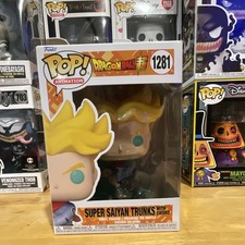 Funko Pop! Figura Vinilo Dragon Ball Super Super Saiyajin Trunks con Espada #1281