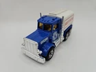 Lesney Matchbox Peterbilt Tanker No 56 Blue White Milk Door Logo England