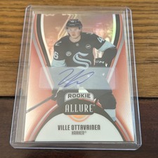 2025-26 Upper Deck Allure - Rookies Ville Ottavainen #108 Red Rainbow Autographs