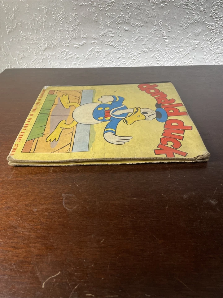 Walt Disney's Adventures of Donald Duck Grosset & Dunlap 1ª Ed. HC 1936 Foto 4 de 4