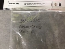 OEM DIXON HUSQVARNA GRASS DEFLECTOR CHUTE PIN 539116225 L ROD