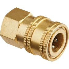 Forney 1/4 In. Female Quick Coupler Pressure Washer Socket 75127 Forney 75127