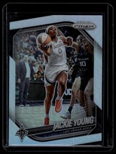 Jackie Young 2025 Panini Prizm WNBA Silver Prizms