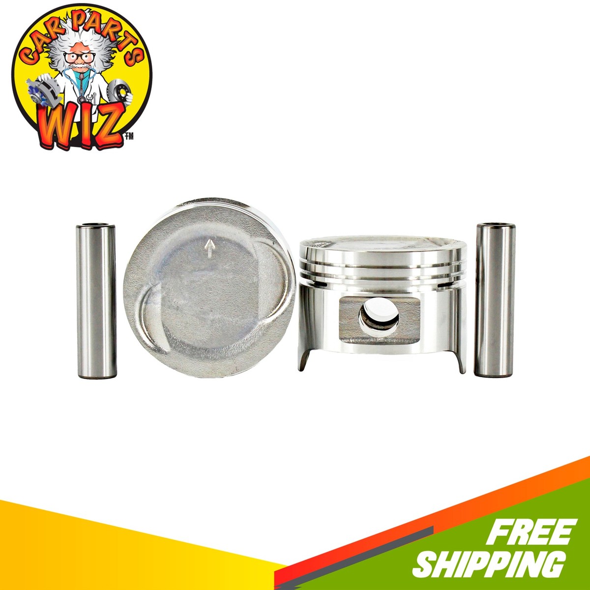 Engine Piston Set Fits 86-95 Samurai Sidekick 1.3L G13A