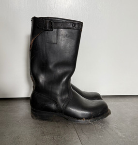 Vintage 1981 West German Military Brown Sea Jackboots Size 11 Wide german military boots products for sale | eBay main image 3