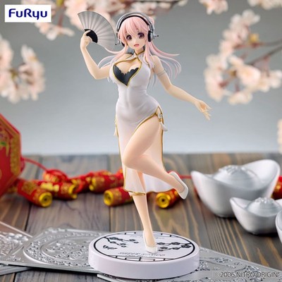 FURYU Super Sonico Trio-Try-iT Weißes China-Kleid Ver.