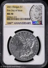 2021-P $1 Morgan Silver Dollar 100th Anniversary NGC MS 70 | FDOI