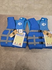 Bundle 2 X2O Universal Adult Life Vests Type III PFD US Coast Guard Approved