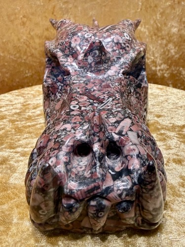 Fossilstein Drache, 1960g, 20 cm lang