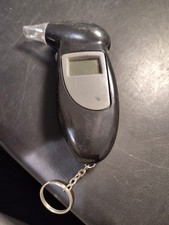 Self Breathalyser Breath Alcohol Tester, LCD, Black