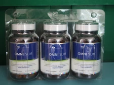 LOT OF 3 GUNDRY MD OMNI SLIM 90 CAPSULES EACH = 270 TOTAL  SEALED FRESH PRODUCT