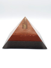 Orgonit Pyramide Citrin - Energie Schutz, Chakren Harmonisierung, handgemacht