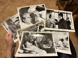 Vintage Movie Still Photo Collection Theatre Of Blood, Vincent Price Crazy Chef
