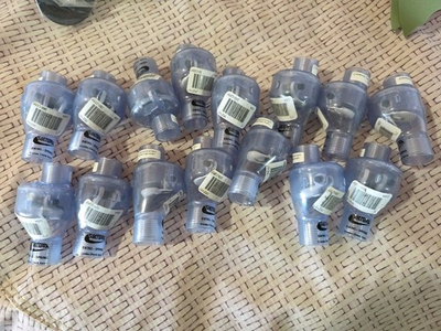 #ad 15 Valterra 200 C05F PVC Swing Spring Combination Check Valve Clear 1 2quot; FPT $59.00