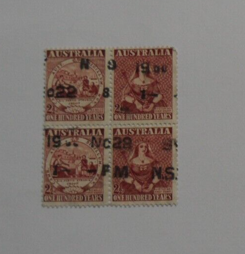 STAMPMART AUSTRALIA 1950 SC229a CENTENARY ISSUE 4 PAIR STAMPS eBay
