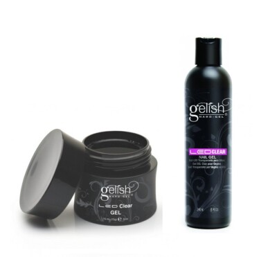 Harmony Gelish Hard-Gel LED Clear Nail Gel Pick Your Size On Sale!!!