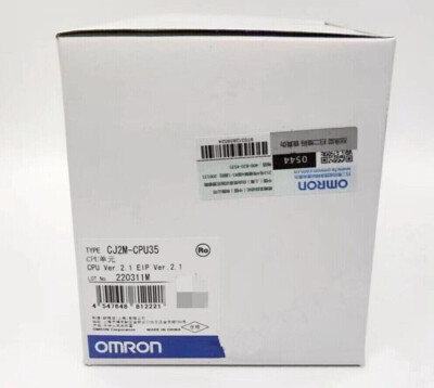Omron CJ2M-CPU35 CPU Unit New One CJ2MCPU35 Expedited Shipping