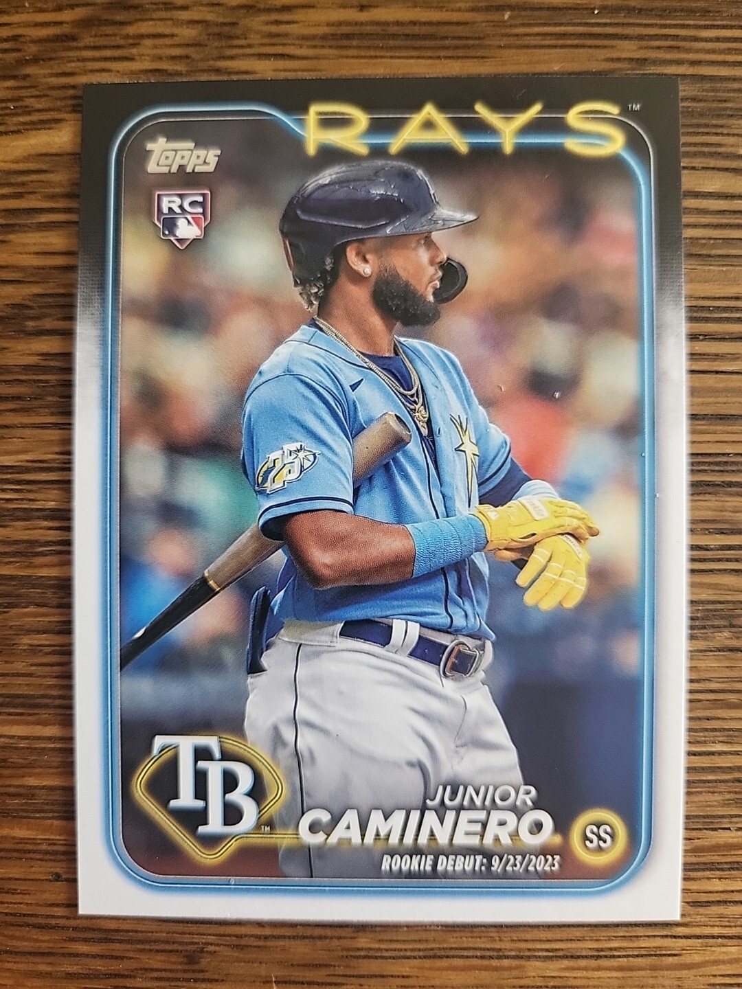 2024 Topps Update Series - Rookie Debut Junior Caminero #US223 (RC)