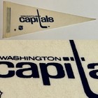 1970’s Vintage Washington Capitals 4x10 inch MINI Pennant NHL Hockey — photo 1