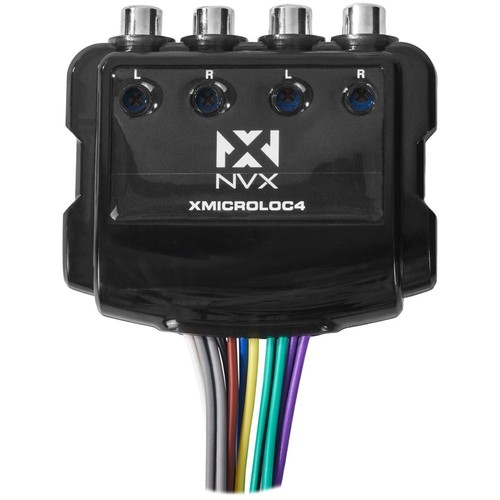 NVX XMICROLOC4 | 4-Channel 600W Micro Line Output Converter