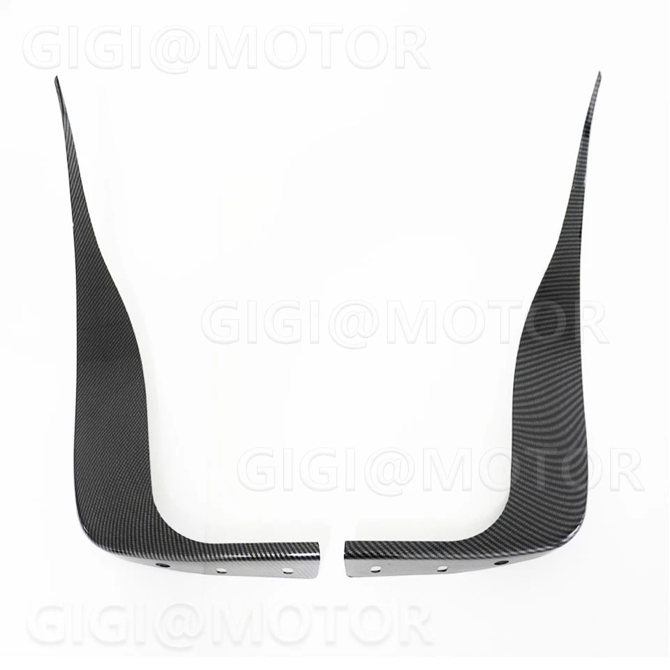 Protectores contra salpicaduras traseros de fibra de carbono para Chevy Corvette C6 Z06 ZR1 2006-2013 Foto 2 de 4